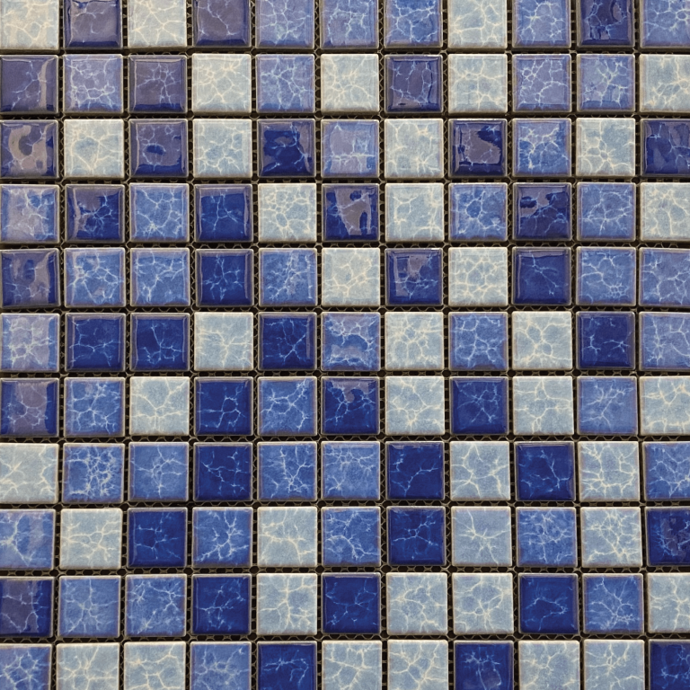 New Porcelain Mosaic Blue Mixed (HJJL86411)